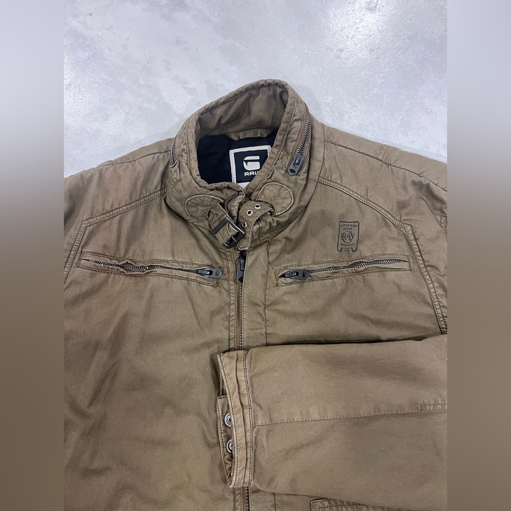 Army Green G-Star Raw Denim Jacket Men’s